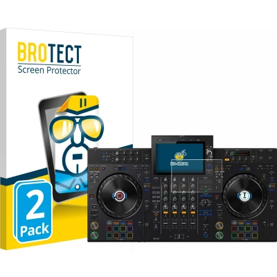 Afbeelding van BROTECT Screenprotector voor AlphaTheta XDJ AZ Folie Beschermfolie transparant (2 Stuks)