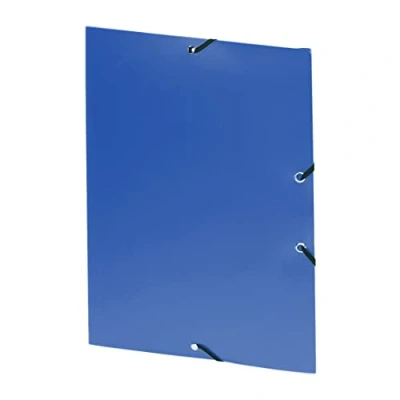 Afbeelding van Viquel 13300208 elastische map, A4, polypropyleen, blauw