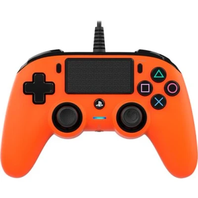 Image de Nacon Manette Filaire Compacte PS4 Orange (ps4ofcpadorange)