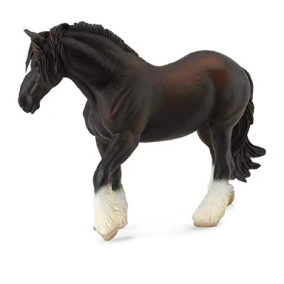 Afbeelding van Collecta Paarden: Shire Merrie 17 Cm Zwart