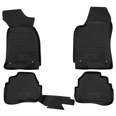 Afbeelding van WALSER XTR 75131 Vloermatset Rubber voor en achter Op maat gemaakt VOLKSWAGEN: Passat B5 Estate