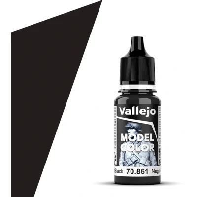 Afbeelding van Model Color Glossy Black 17ml 70861