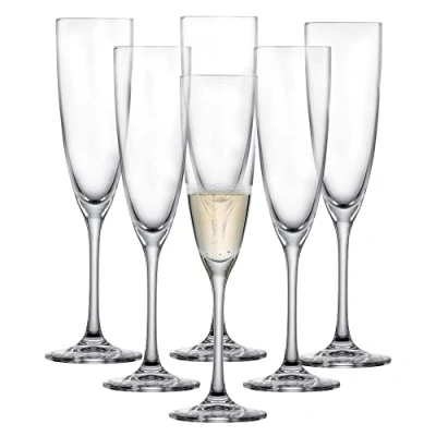 Afbeelding van Schott Zwiesel Classico Set 6 Champagne Mp 7 Crystal Glas