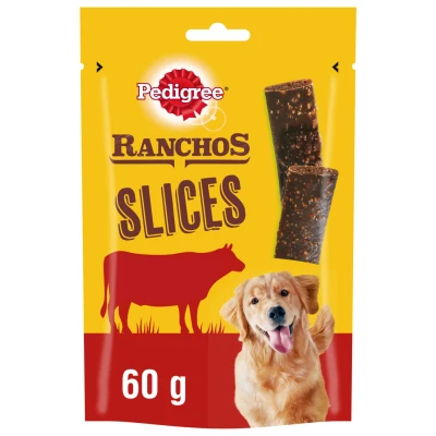 Afbeelding van Pedigree Ranchos Slices Hondensnacks Rund 60 g