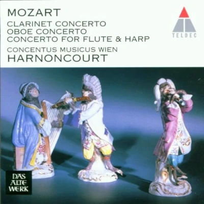 Afbeelding van Mozart: Concertos for Flute &amp; Harp, Oboe, Clarinet / Harnoncourt et al