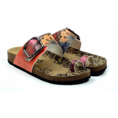 Afbeelding van GOBY Patroon Slippers Sandalen Hoge kwaliteit Handmade Maat 40