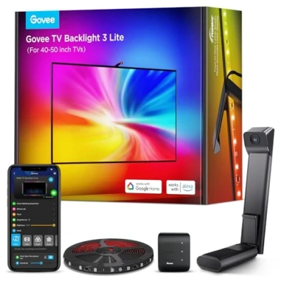 Afbeelding van Govee RGBICW tv 2,4 m achtergrondverlichting voor 40 50 inch