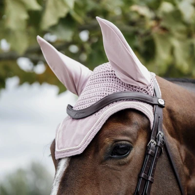 Afbeelding van Kentucky Oornetje Wellington Velvet Mustard Maat Cob