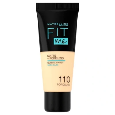 Image de Maybelline Fit Me! Matte+ Poreless Liquid Foundation 110 porcelain 30 ml