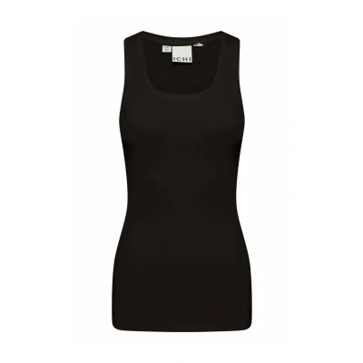 Afbeelding van ICHI Ihzola Plain TO Top, Dames, Maat: XL, Black
