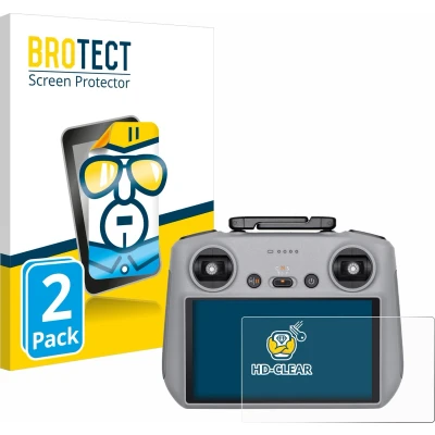 Afbeelding van BROTECT Screenprotector voor DJI RC 2 Folie Beschermfolie transparant (2 Stuks)