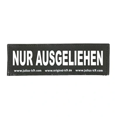 Afbeelding van 162LR K 37101 Set van 2 verwisselbare harnas patches, maat S, reflecterend, fosforescerend, 1 paar, alleen AUSGELIEHEN