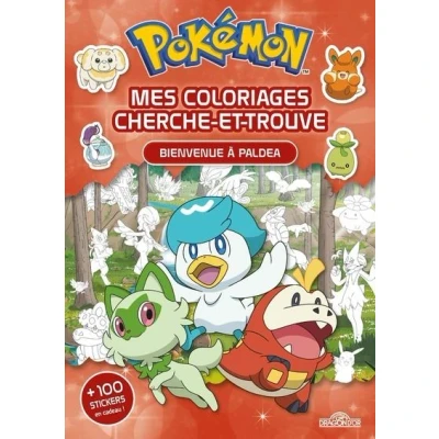 Image de Pokémon Mes coloriages cherche et trouve Bienvenue à Paldea
