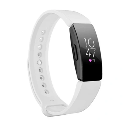 Afbeelding van Fitbit Inspire 1 / HR Ace 2 siliconen bandje Maat: Large Wit