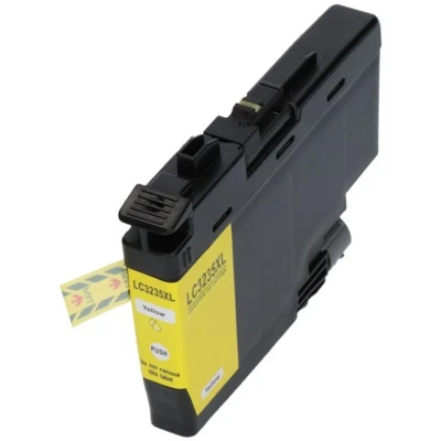Afbeelding van Huismerk Brother LC 3233Y Inktcartridge Geel