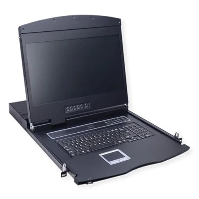 Afbeelding van VALUE 19 KVM console, 48 cm (19) TFT (16:9), VGA, USB, Zwitserse (CH) layout