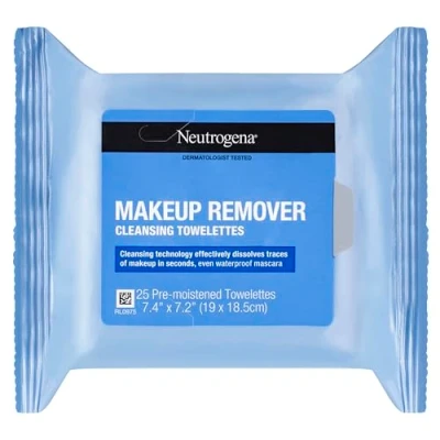 Afbeelding van Neutrogena Make up Remover Cleansing Towelettes Refill Pack (25 doekjes)