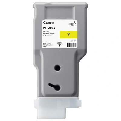 Image de Canon PFI 206 Y jaune originale réservoir d&#039;encre