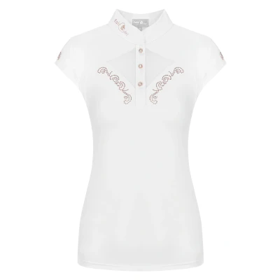 Image de Fair Play T shirt de Concours Cathrine Rosegold Sleeveless Blanc EU 40