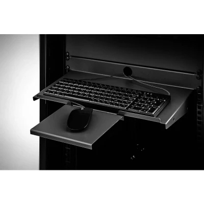 Afbeelding van Renkforce RF 3429160 19 inch Apparaatbodem voor patchkast 1 HE Geschikt kastdiepte: vanaf 300 mm Zwart