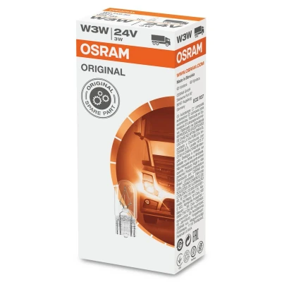 Afbeelding van OSRAM ORIGINAL LINE 2841 Autolampen W3W 24V 3W