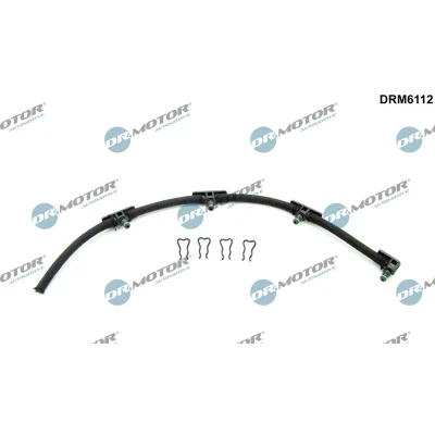 Afbeelding van DR.MOTOR AUTOMOTIVE DRM6112 Slang, lekbrandstof Geschikt voor biodiesel OPEL: Combo C Box Body / Estate, Meriva A, Corsa D Hatchback
