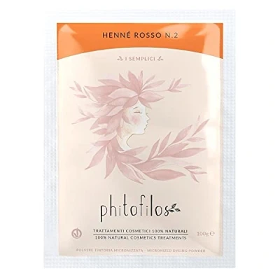 Afbeelding van Gecertificeerde HENNA poeder kleur ROOD n.2, 100gr