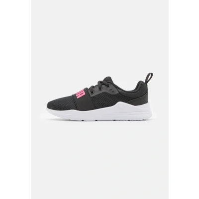Afbeelding van Puma Wired RUN Unisex Hardloopschoenen neutraal voor kinderen, Maat: 28, Black/sunset pink