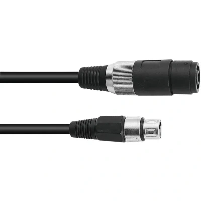 Afbeelding van Omnitronic Adaptercable Speaker(F)/XLR(F) 1m bk