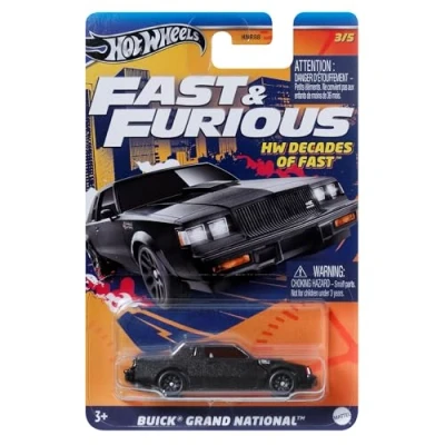 Afbeelding van Hot Wheels Fast &amp; Furious HRW43 Buick Grand National 3/5 speelgoedvoertuig
