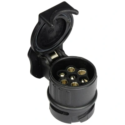 Afbeelding van HP Autozubehör 28647 Aanhangeradapter [Stekker, 7 polig Stekkerdoos, 13 polig] Kunststof