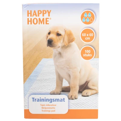 Afbeelding van Happy Home Trainingsmat 60X60 cm Hondenzindelijkstraining 100 stuks