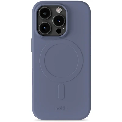 Afbeelding van Holdit Soft MagSafe Case voor de Apple iPhone 16 Pro Max Pacific Blue