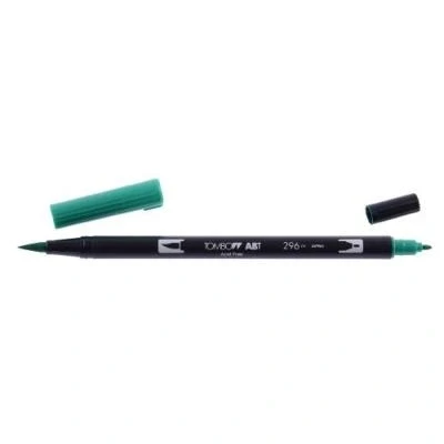 Image de Tombow feutre dual brush pen abt, vert (296) abt 296