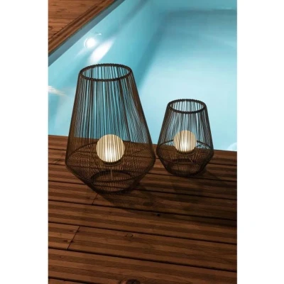 Afbeelding van Decoratieve lantaarn H30 parelbol GALIX