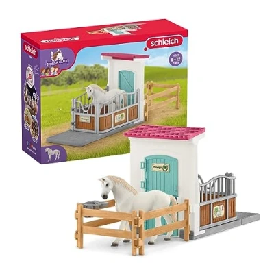 Afbeelding van Schleich horse club paardenbox met paard moonlight