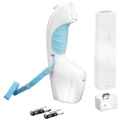 Afbeelding van ThrustMaster T Nchuk Wireless Adapter NW Nunchuk draadloze set gamecontroller voor NINTENDO Wii Controller