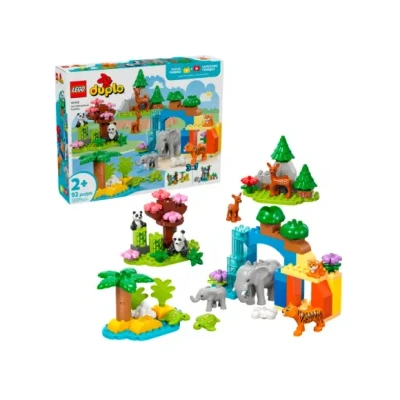Afbeelding van LEGO DUPLO Stad 3 in 1 families van wilde dieren 10446