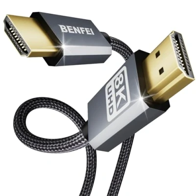 Afbeelding van BENFEI 8K HDMI kabel 2.1 3 m Gecertificeerde Ultra HD naar @60Hz 4K @240Hz