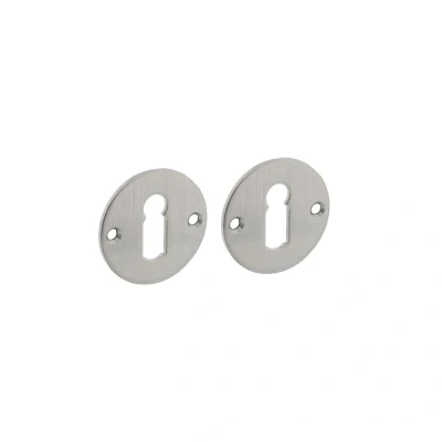 Afbeelding van Intersteel Rozet met sleutelgat 42x2 mm rvs geborsteld