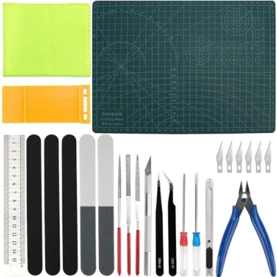 Afbeelding van WOOWAIR Gundam modelleergereedschapset, 25 delig, basisgereedschap, modelbouwgereedschapsset voor modelbouw en