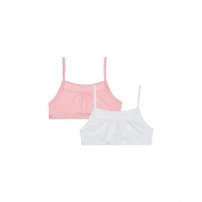 Afbeelding van Dim 2 x beha voor meisjes, EcoDIM, Roze/Wit