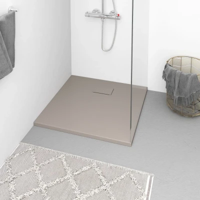 Afbeelding van Douchebak 80x80 cm SMC bruin