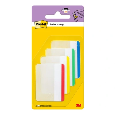 Image de index Post it 24 larges de classement 50,8x38mm