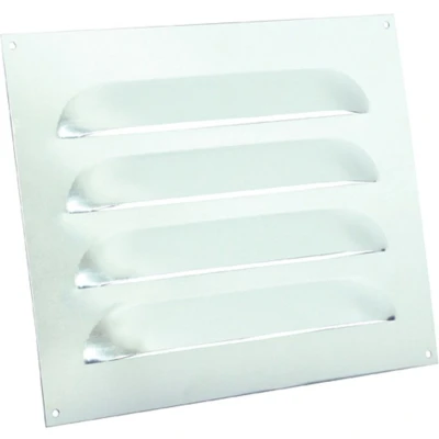 Afbeelding van Nedco schoepenrooster 250x200mm bold line kleine schoep aluminium