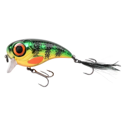 Afbeelding van Spro Fat Iris Slow Floating 6cm 17g Kleur : Chrome Perch