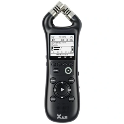 Afbeelding van Xvive XV1 R Draagbare digitale recorder met ingebouwde microfoons mono wav stereo opname