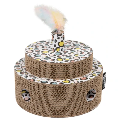 Afbeelding van District 70 Fiesta 25 x cm Kattenspeelgoed Multi Color