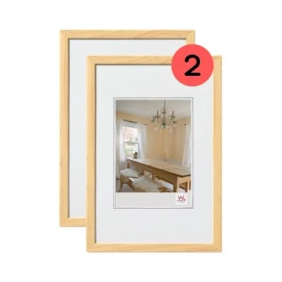Afbeelding van walther design Peppers BP015KD fotolijst van grenenhout, 10 x 15 cm, 2 stuks
