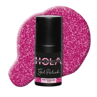 Afbeelding van Gelpolish #057 Glamorize 10ml pink Gelnagellak Hola
